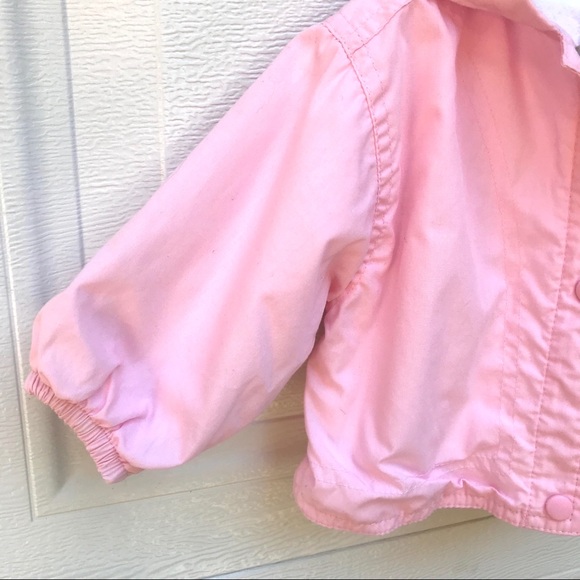 CARTER’S hooded jacket bunny baby girl 6-9m - Picture 5 of 8